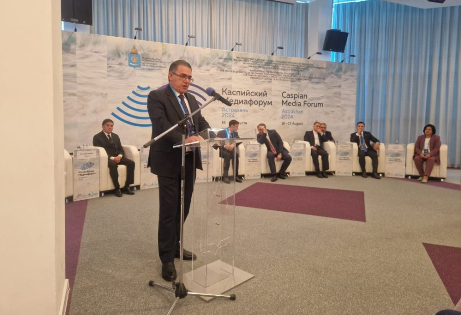 Azərbaycan nümayəndə heyəti Həştərxanda keçirilən IX Xəzər Media Forumunda iştirak edib