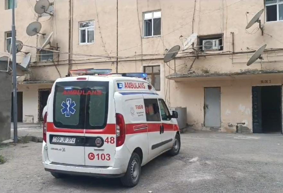Tovuzda bağlı qapı arxasında qalan yaşlı qadın xilas edilib