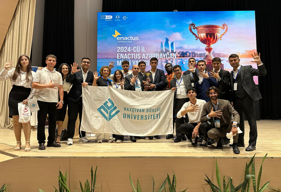 Naxçıvan Dövlət Universitetinin “Enactus” komandası 5-ci dəfə ölkə çempionu olub