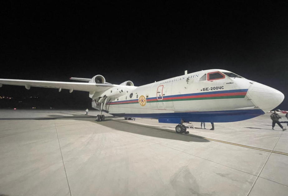 Ministerio de Emergencias: "El avión anfibio de Azerbaiyán pronto comenzará las operaciones de lucha contra incendios en Turkiye"