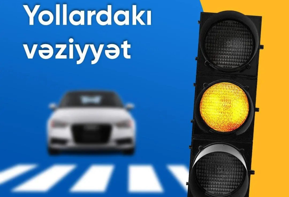 Bakının bir sıra yollarında sıxlıq müşahidə olunur