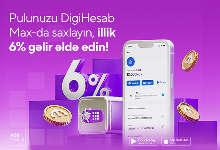 ®  ABB qalıq məbləğə faiz qazancı gətirən yeni məhsulunu təqdim edib