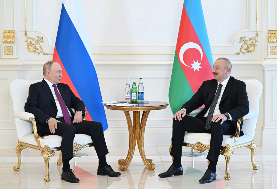 Vladimir Putin: Baku is growing into oasis in the region