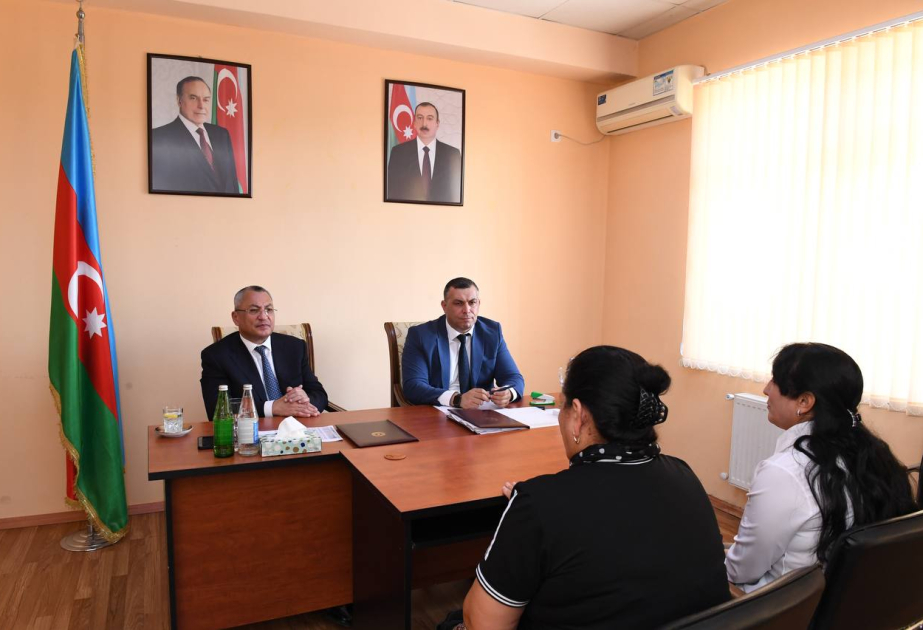 Bərdədə vətəndaşların Böyük Qayıdışla bağlı müraciətləri dinlənilib