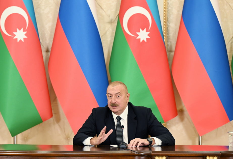 Azərbaycan Prezidenti: Rusiya ilə əmtəə dövriyyəsinin artması əməkdaşlığın böyük potensialından xəbər verir