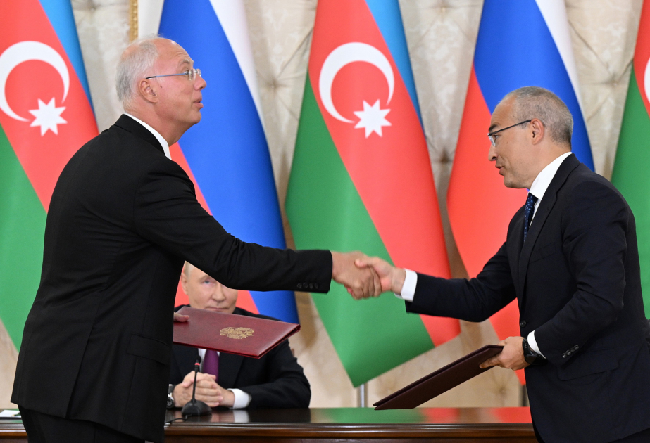 Azerbaijan and Russia exchanged the signed documents VIDEO