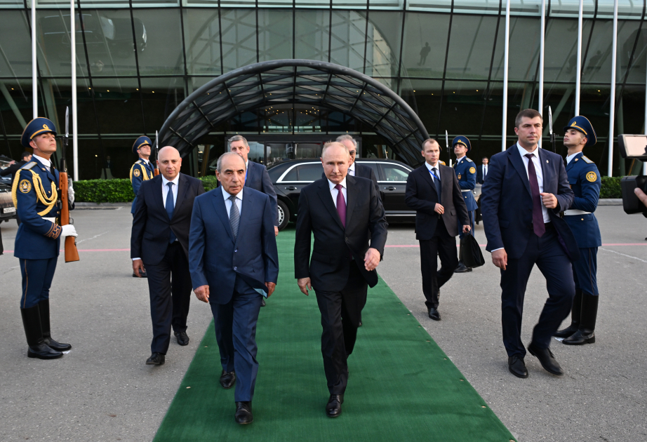 Завершился государственный визит Президента России Владимира Путина в Азербайджан ВИДЕО
