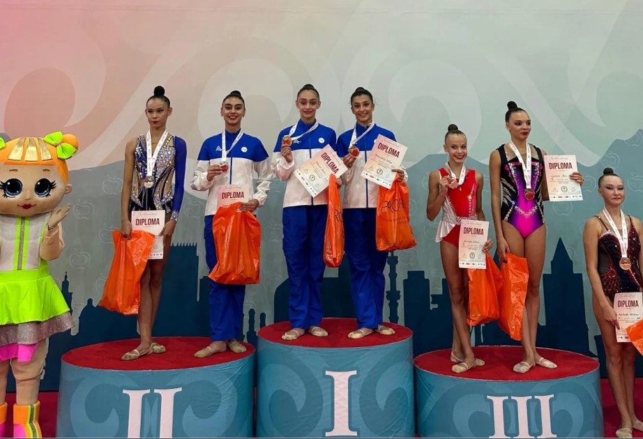 Azərbaycanın bədii gimnastları beynəlxalq turnirdə üç medal qazanıblar