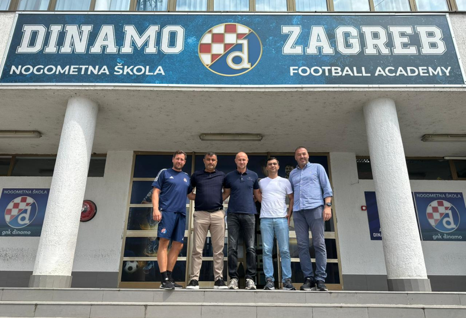 “Qarabağ” akademiyasının nümayəndələri Zaqrebdə görüşlər keçiriblər