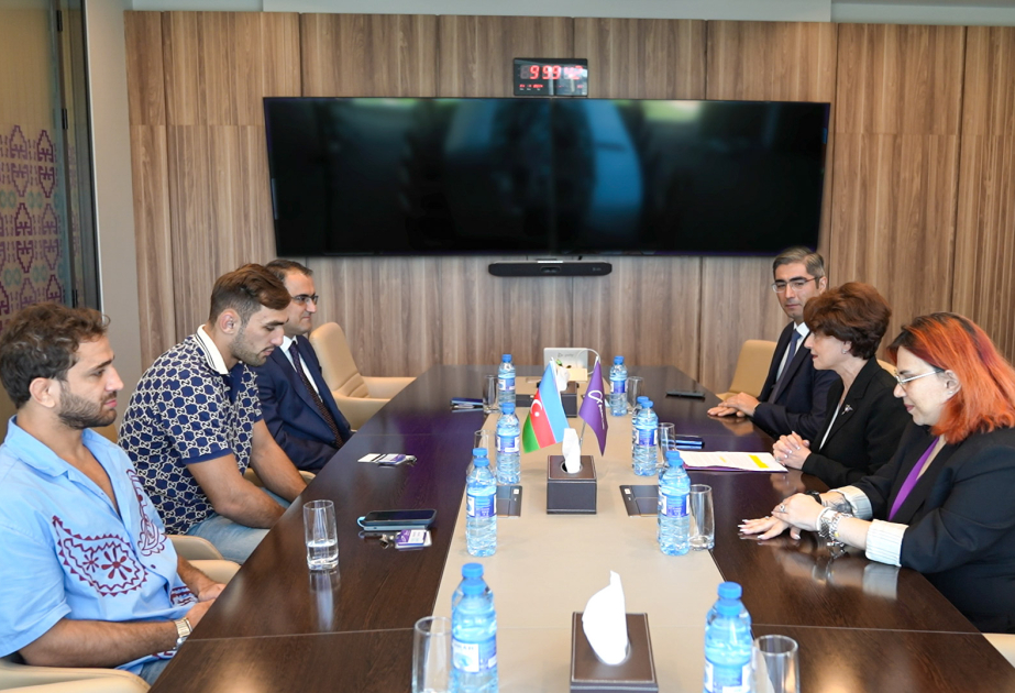 ® Azercell met with Olympic champions
