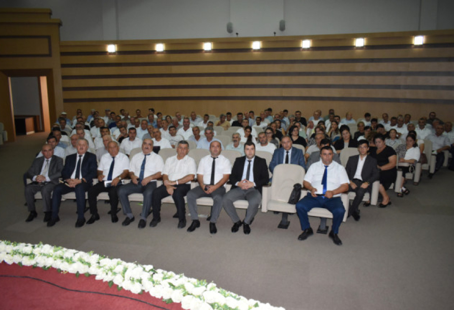 Zaqatalada heyvanların identifikasiyası ilə bağlı müşavirə keçirilib