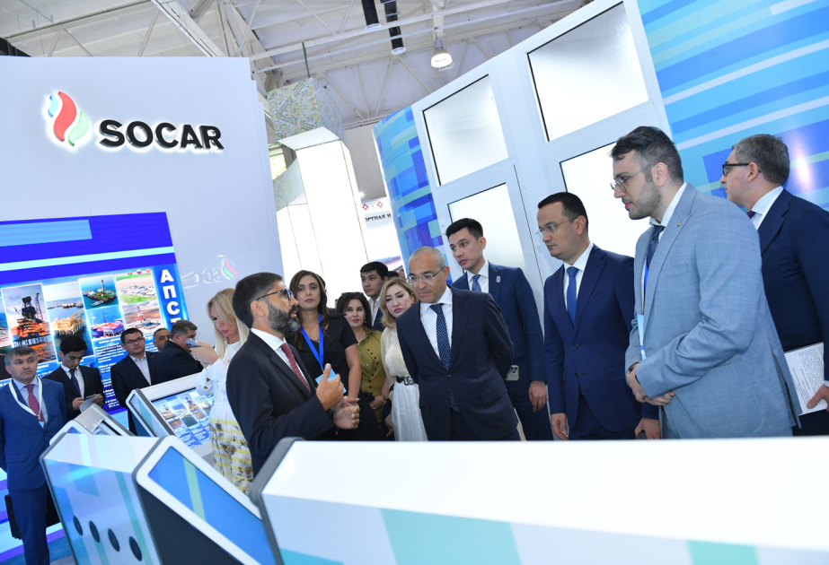 На выставке в Ташкенте представлена азербайджанская продукция