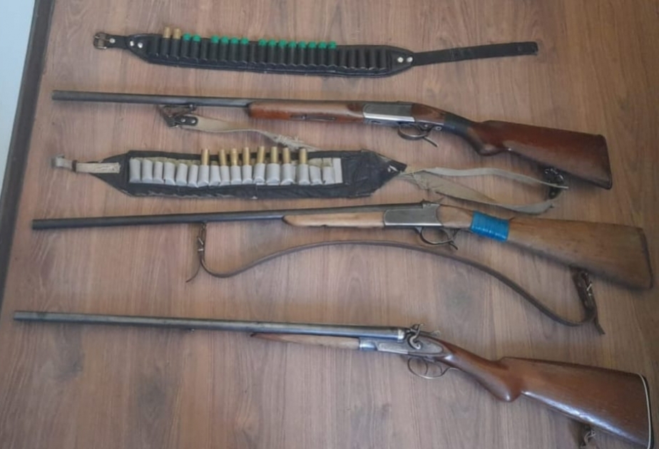 Ötən gün təhvil verilən və aşkar edilərək götürülən silahların sayı açıqlanıb