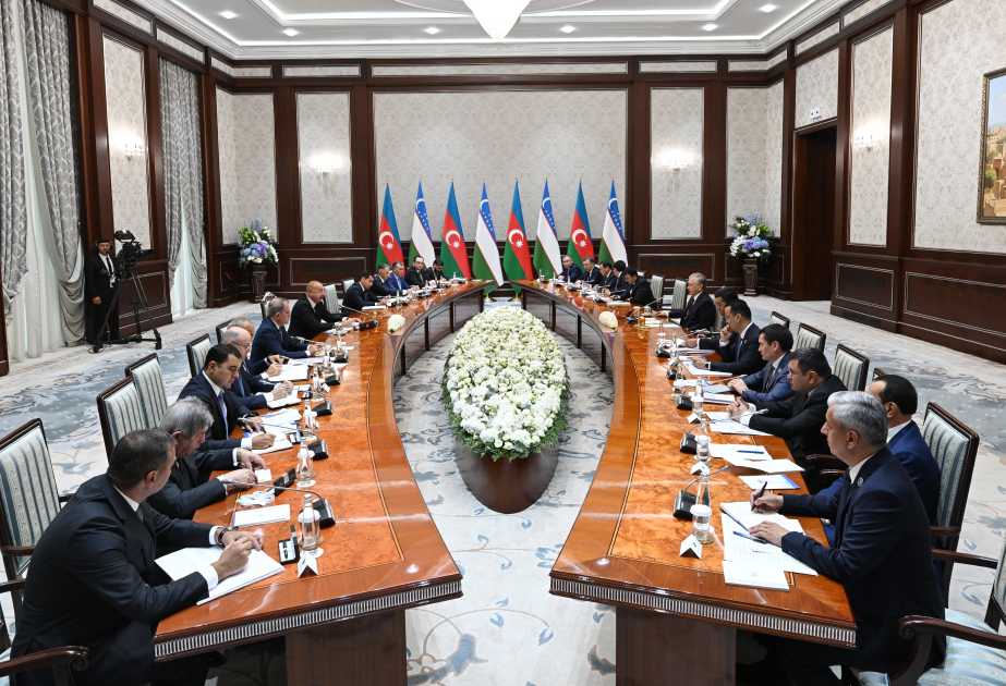 Tashkent hosted first meeting of Azerbaijan-Uzbekistan High Intergovernmental Council VIDEO