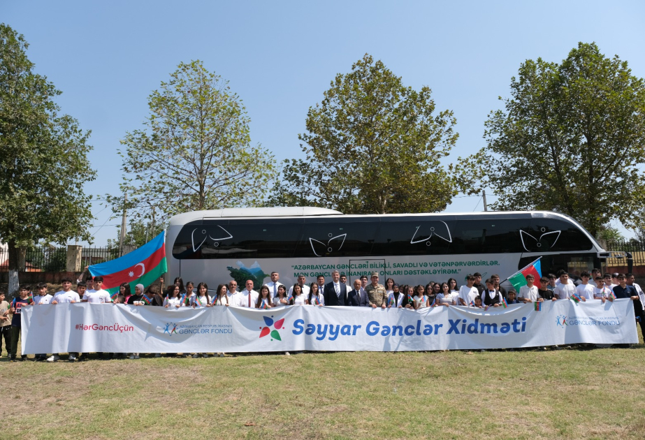 Səyyar Gənclər Xidmətinin əməkdaşları Masallı gəncləri ilə görüşüblər