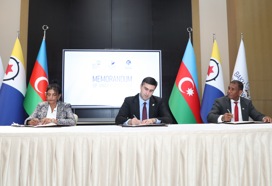 Baku Initiative Group and NGOs from Bonaire sign cooperation agreement