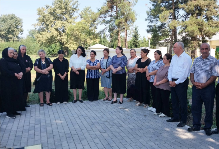 Cəsur əsgər Rahib Məmmədovun xatirəsi anılıb