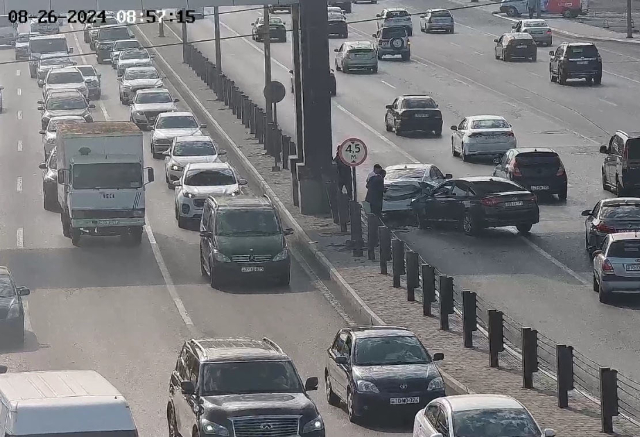 Bakıda 2 istiqamətdə sıxlıq yaranıb