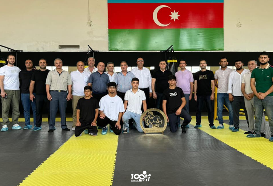 Xırdalanda yeni boks zalı açılıb