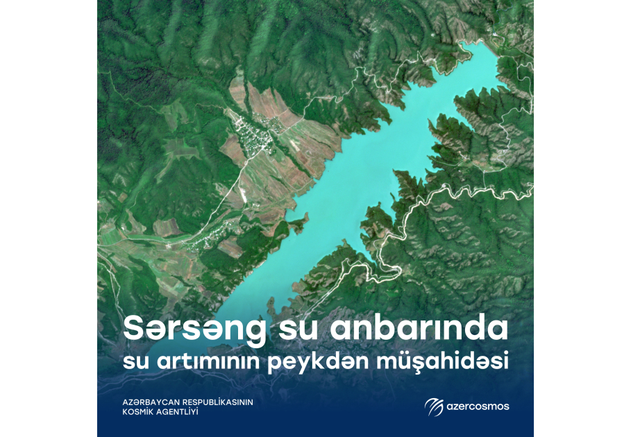 Sərsəng su anbarında suyun səthi rekord səviyyəyə çatıb VİDEO