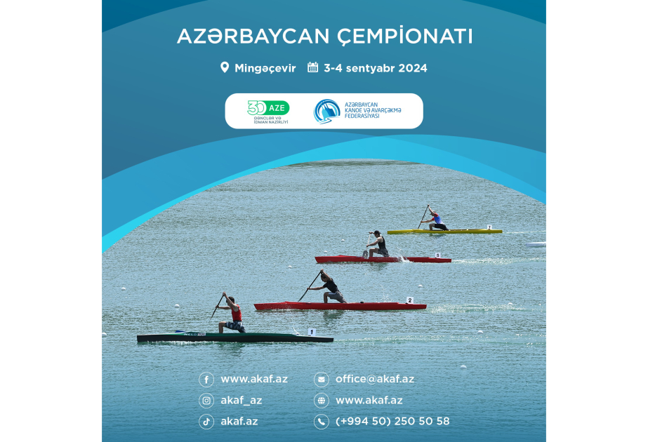 Mingəçevirdə avarçəkmə üzrə Azərbaycan çempionatı keçiriləcək
