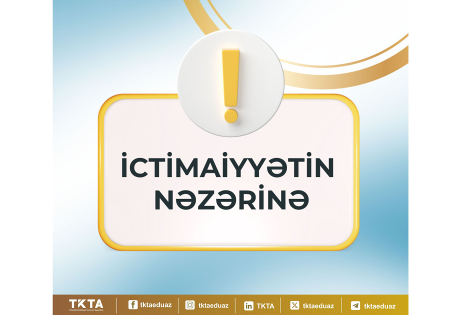 Təhsildə Keyfiyyət Təminatı Agentliyi: Tanınma prosedurları ilə bağlı heç bir şirkətlə əməkdaşlıq etmirik