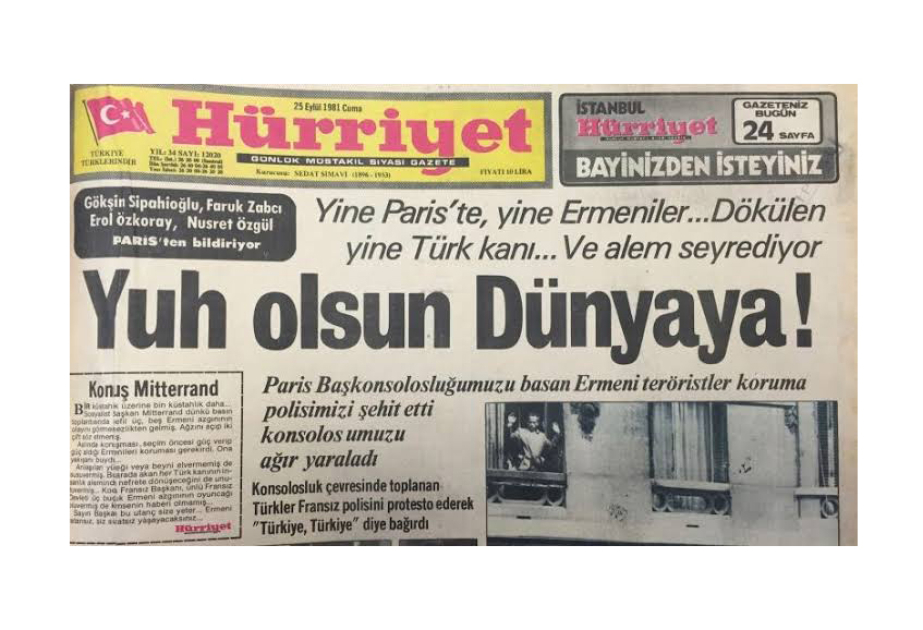 Ermənilər tərəfindən öldürülən türk diplomatlar – Tarixə qısa nəzər