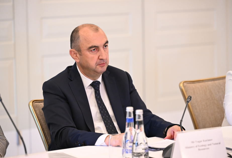 Vüqar Kərimov: Son illərdə ölkənin su ehtiyatlarının 15 faizdən çox azalması müşahidə olunur