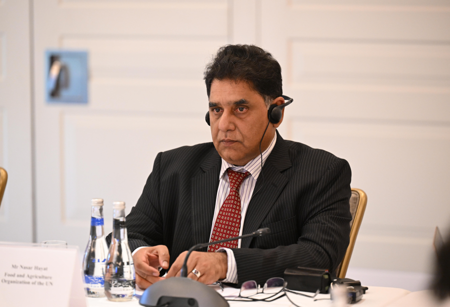 Nasar Hayat: Sudan istifadənin səmərəliliyinin təkmilləşdirilməsində Azərbaycan hökuməti ilə birlikdə işləyirik