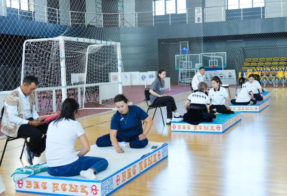 В Астане проходят городские соревнования по казахской национальной игре