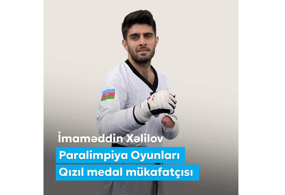 La première vice-présidente Mehriban Aliyeva partage une publication sur la victoire d’Imameddin Khelilov aux Jeux paralympiques de Paris 2024