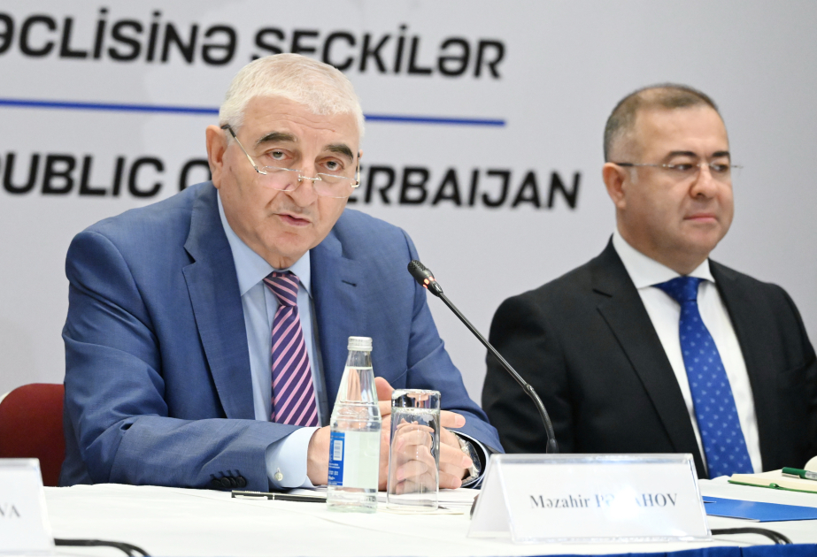 Məzahir Pənahov: MSK-nın həyata keçirdiyi proseslər şəffaf şəkildə reallaşdırılıb VİDEO