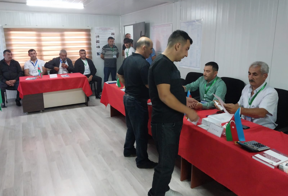 İşğaldan azad olunan Cəbrayıl şəhəri və Soltanlı kəndində səsvermə seçici yüksək fəallığı ilə start götürüb