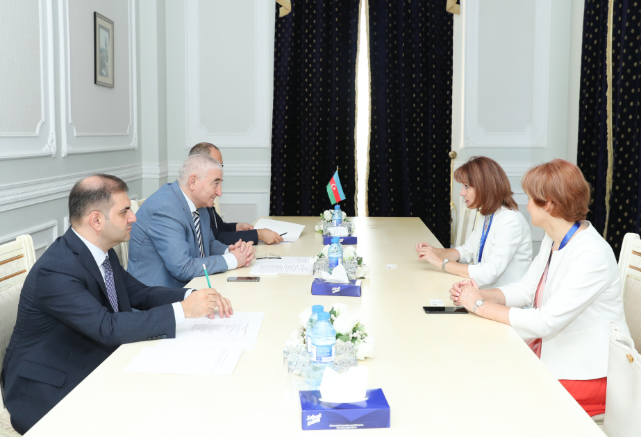 Azerbaijan’s CEC Chairman meets with Bulgarian counterpart