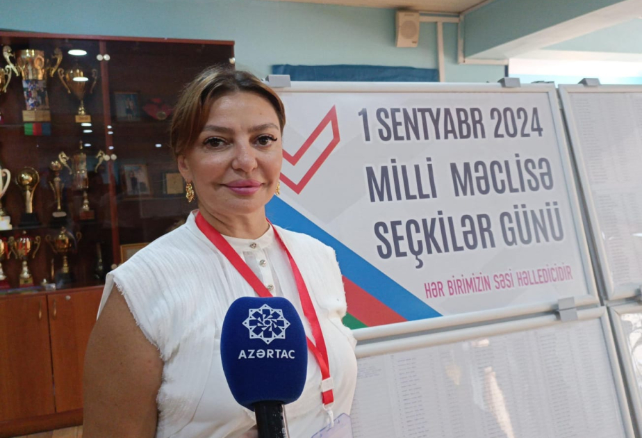 Könüllü müşahidəçi: İndiyə kimi heç bir qayda pozuntusu ilə rastlaşmamışıq