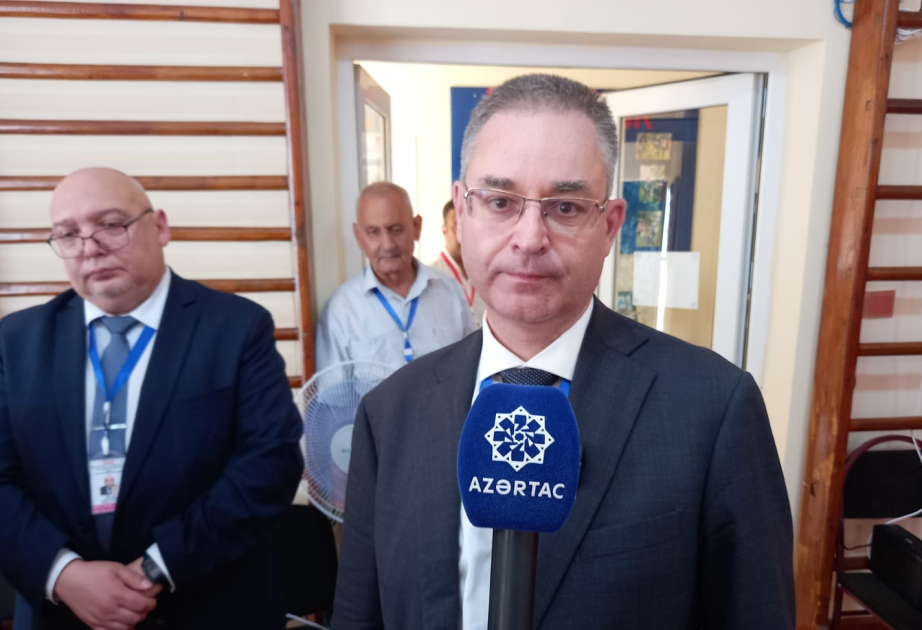 Beynəlxalq müşahidəçi İqor Xalin: Seçki məntəqələri çox dəqiq və mütəşəkkil işləyir VİDEO