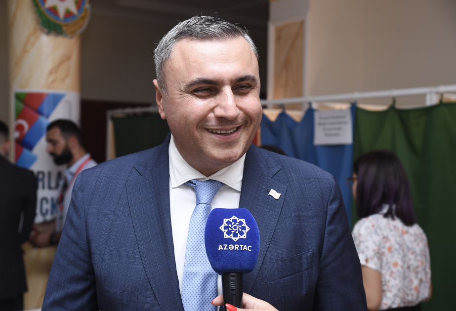 Представитель ГУАМ: Желаю братскому азербайджанскому народу успешно завершить эти выборы