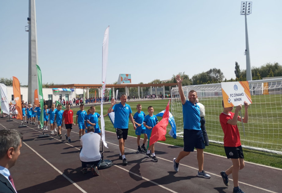 Qubada beynəlxalq futbol turnirinin açılış mərasimi keçirilib