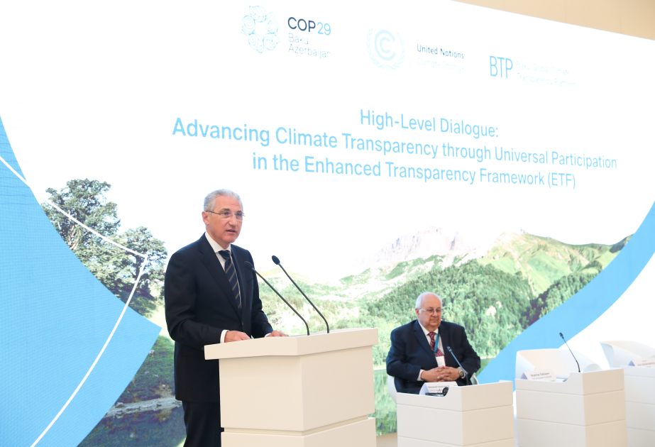 COP29 Presidency holds High-Level Dialogue on Climate Transparency in Baku