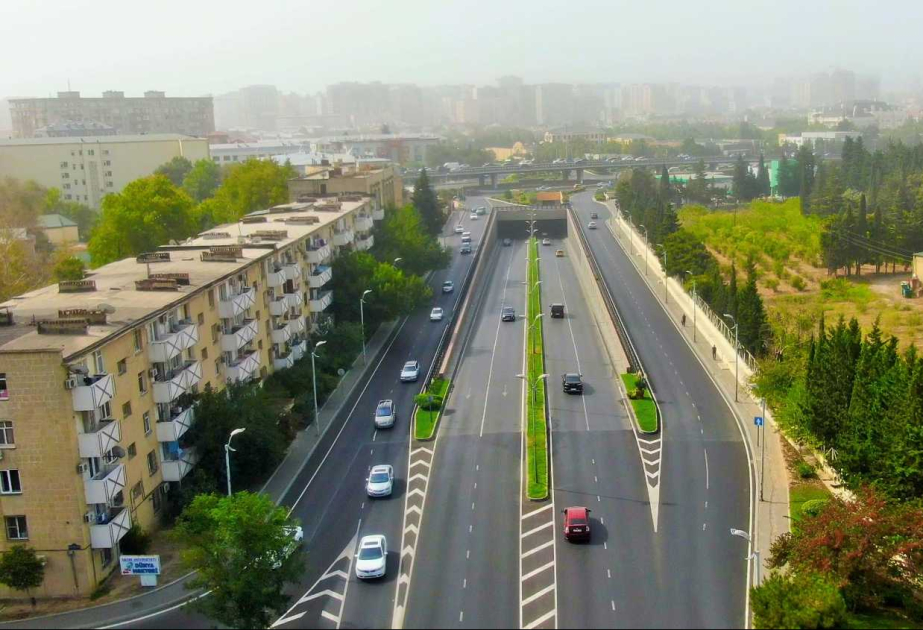 Azadlıq prospektinin bir hissəsinin təmiri başa çatıb VİDEO