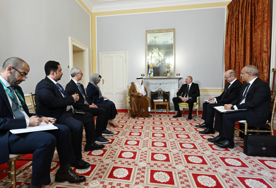 President Ilham Aliyev met with Saudi Arabia’s Minister of Investment in Cernobbio VIDEO
