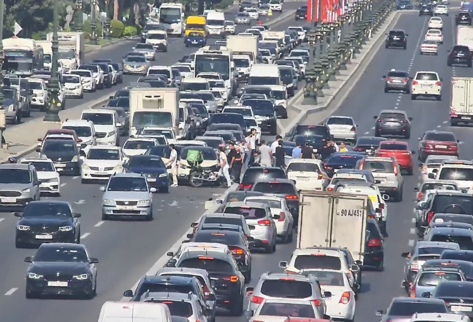 Bakıda tunel çıxışında qəza baş verib