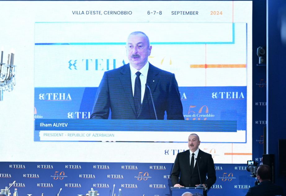 Presidente de Azerbaiyán: "Hoy el Corredor Meridional de Gas garantiza la seguridad energética de diez países"