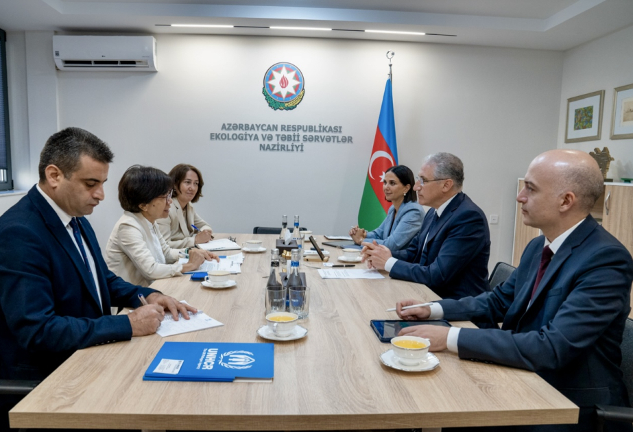 BMT-nin Qaçqınlar üzrə Ali Komissarlığının Azərbaycandakı nümayəndəliyinin rəhbəri ilə görüş keçirilib