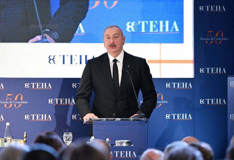 Presidente Ilham Aliyev: "Azerbaiyán e Italia han estado trabajando durante muchos años como socios estratégicos"