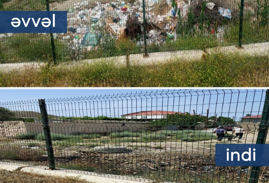 ADY və Bakı Şəhər İcra Hakimiyyəti dəmir yollarının təhkim zolaqlarını tullantılardan təmizlənməsini həyata keçirib