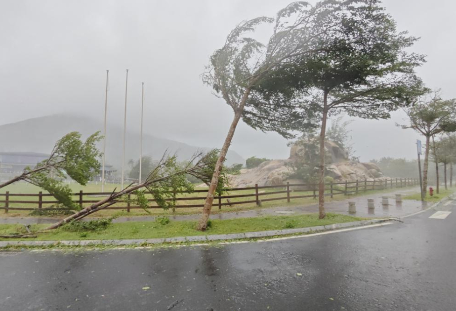 Strongest typhoon in a decade hits 'China's Hawaii