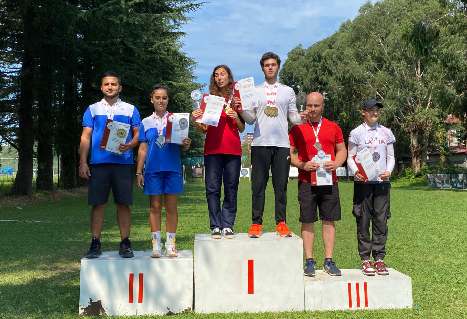 Azərbaycan kamandan oxatanları Gürcüstan keçirilən turnirdə gümüş medal qazanıblar