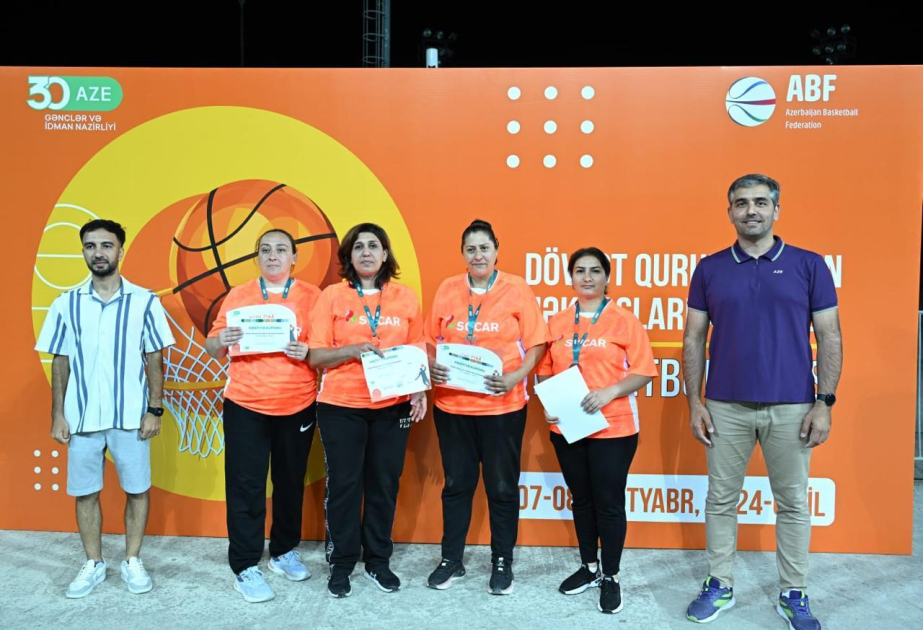 Bakıda dövlət qurumları arasında 3x3 basketbol turniri keçirilib