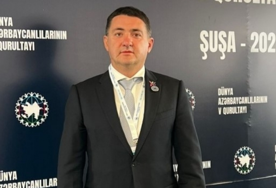 Azərbaycanlı diaspor rəhbəri Moldovada medalla təltif olunub